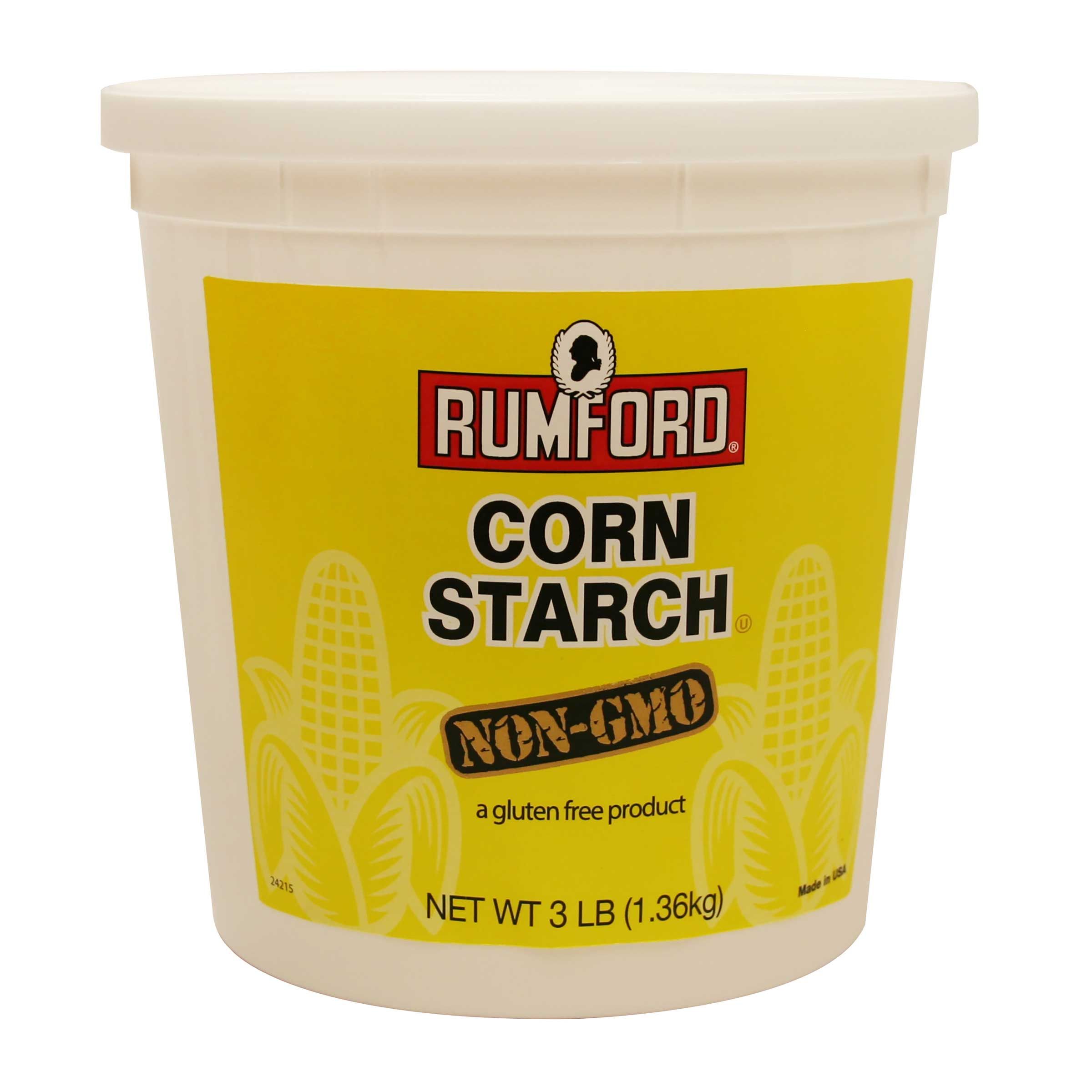 Rumford Non-gmo Corn Starch, 3 Pound -- 6 Per Case