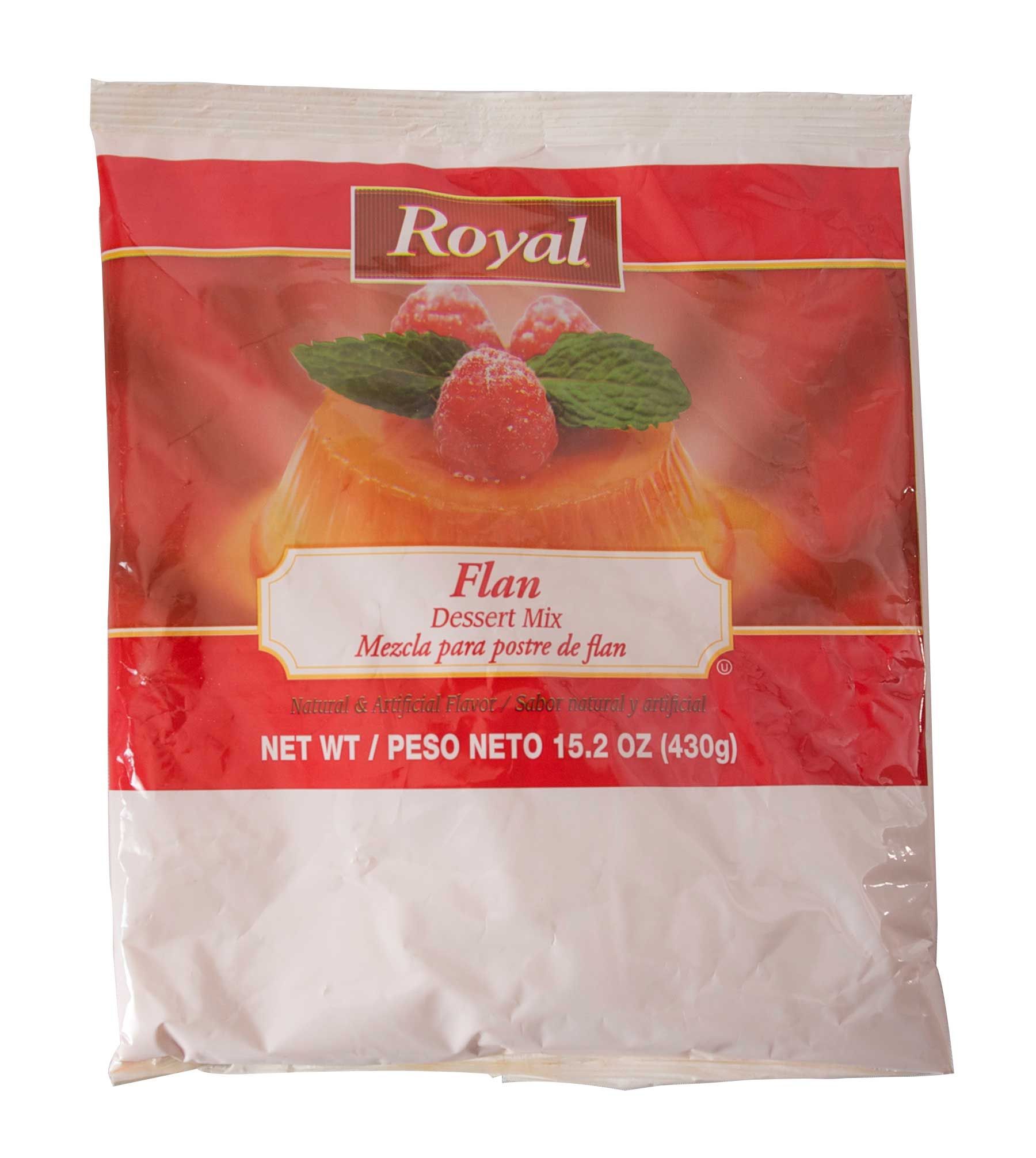 Royal Flan Custard Dessert Mix, 15.2 Ounce -- 12 Per Case
