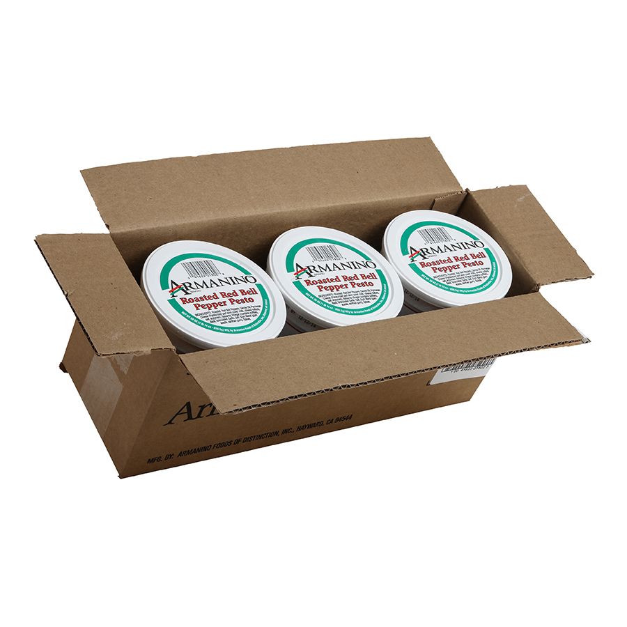 Armanino Roasted Red Bell Pepper Pesto, 30 Ounce -- 3 Per Case