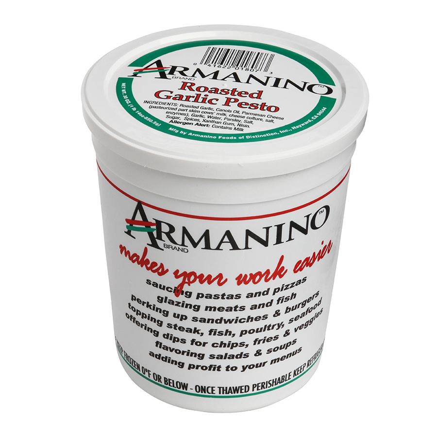 Armanino Roasted Garlic Pesto, 30 Ounce -- 3 Per Case