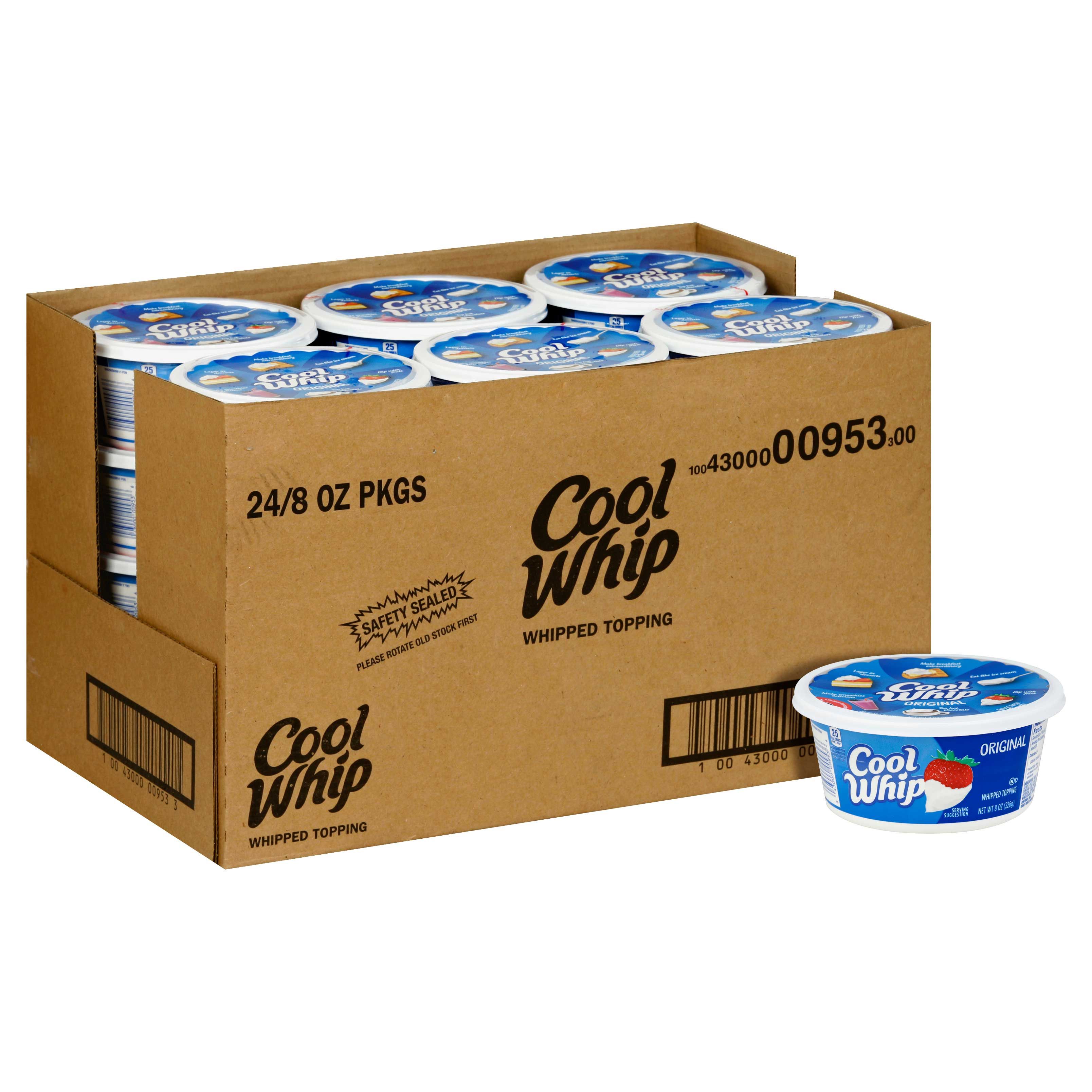 Cool Whip Regular Topping, 8 Ounce -- 24 Per Case