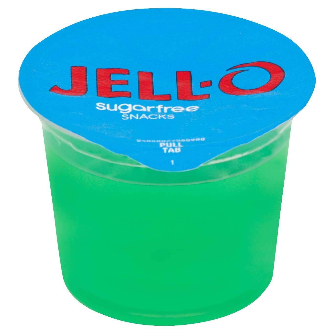 Jell-o Ready To Eat Lemon Lime Gelatin Snacks, 12.5 Ounce -- 6 Per Case