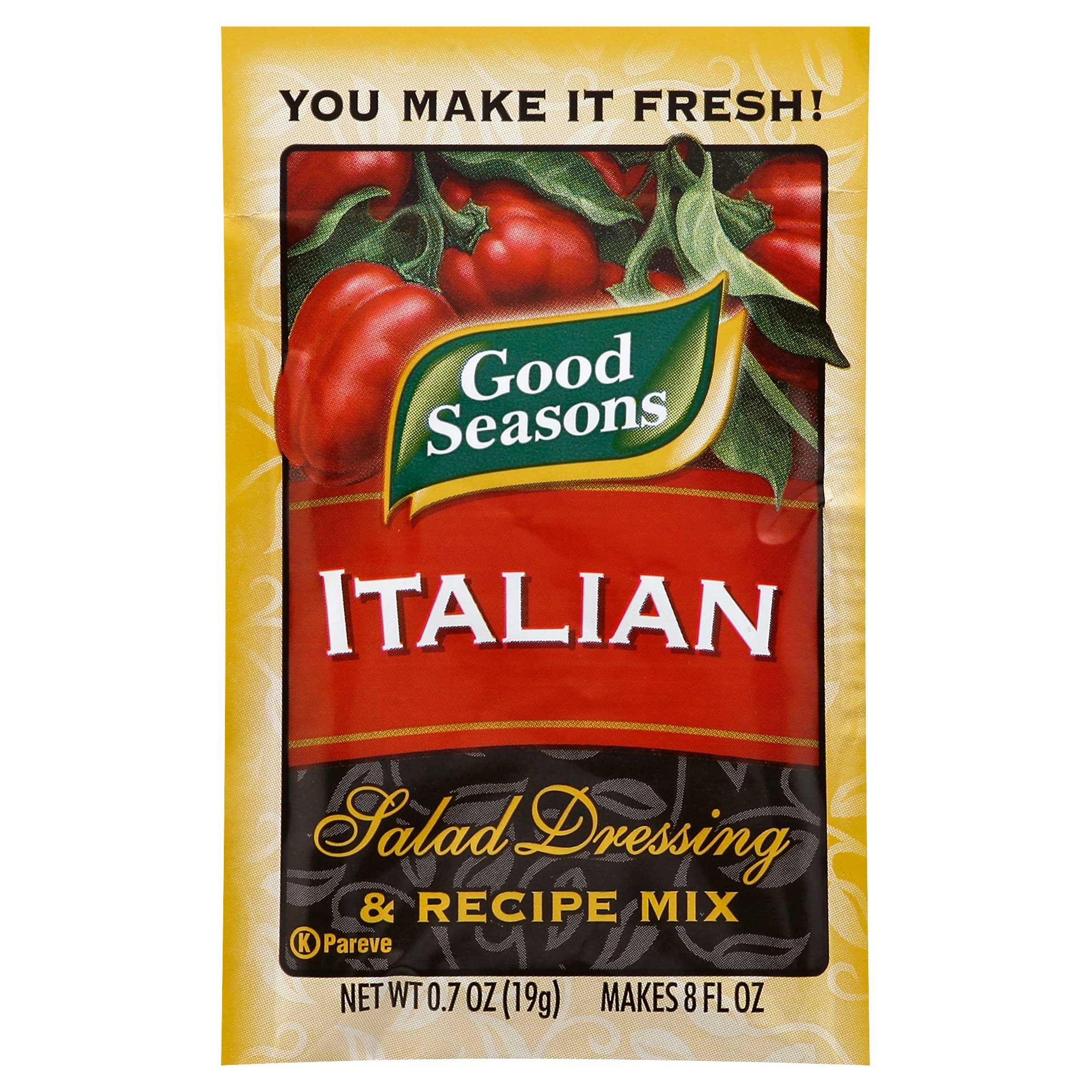 Good Seasons Italian Refill Dressing Dry Mixed, 0.7 Ounce -- 48 Per Case