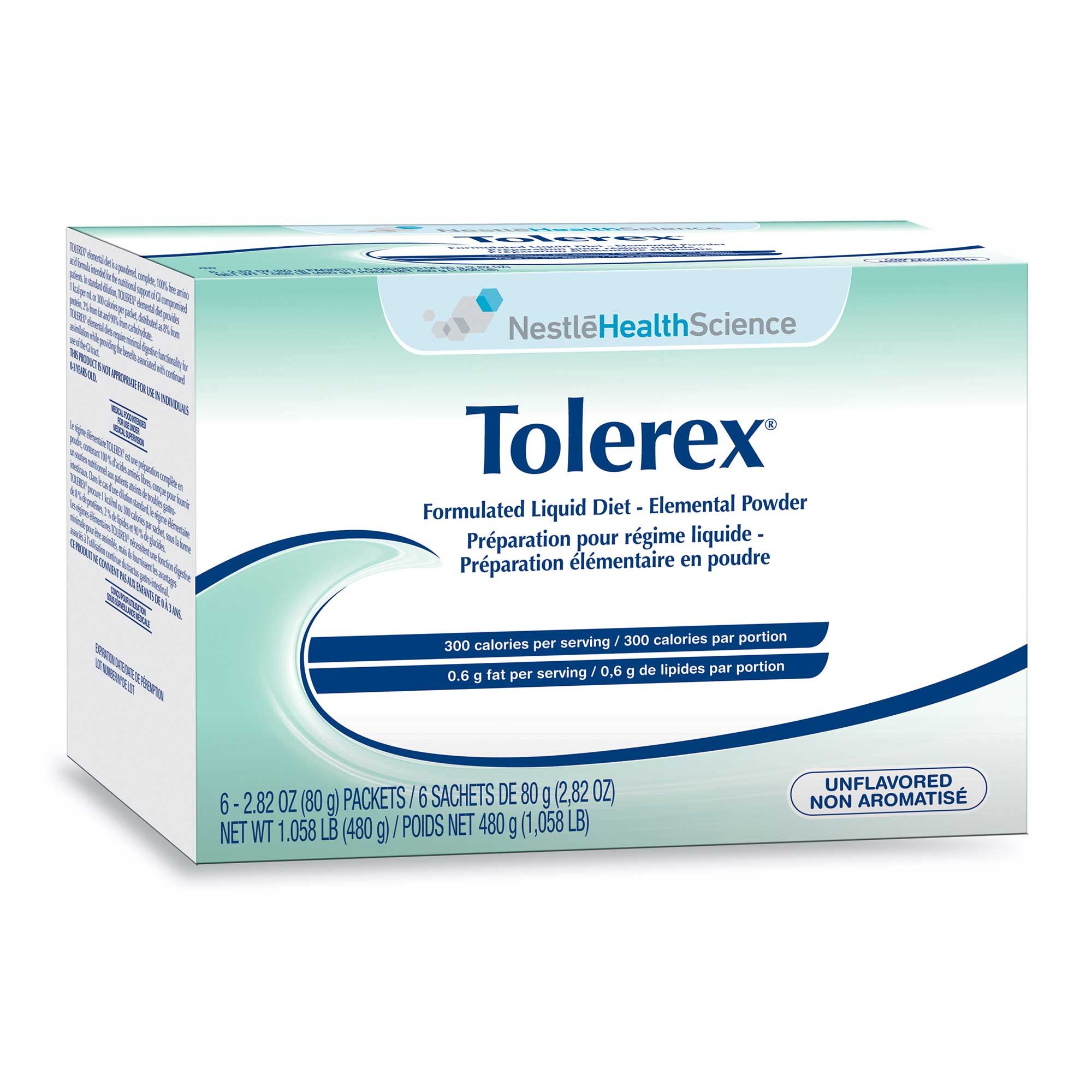 Tolerex, 2.82 Ounce -- 60 Per Case