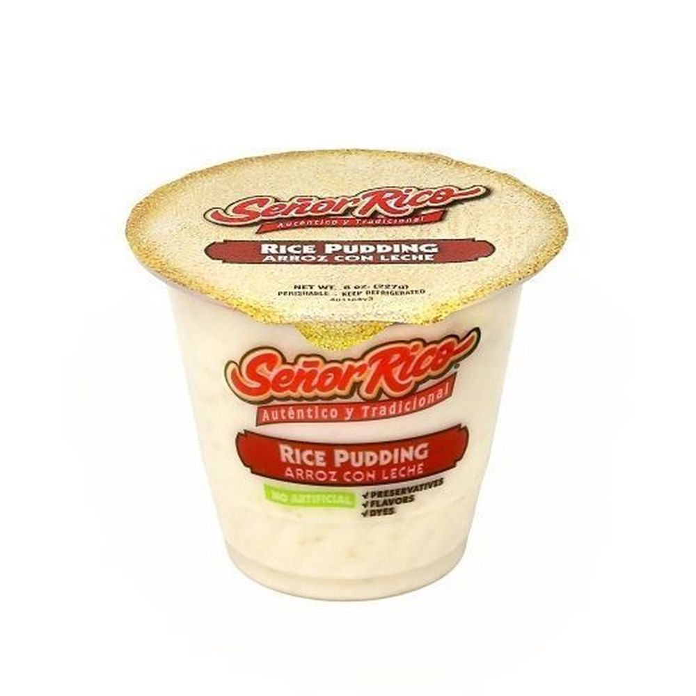 Senor Rico Rice Pudding, 8 Ounce -- 12 Per Case