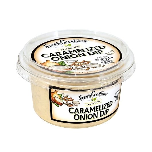 Fresh Creations Caramelized Onion Dip, 10 Ounce -- 6 Per Case