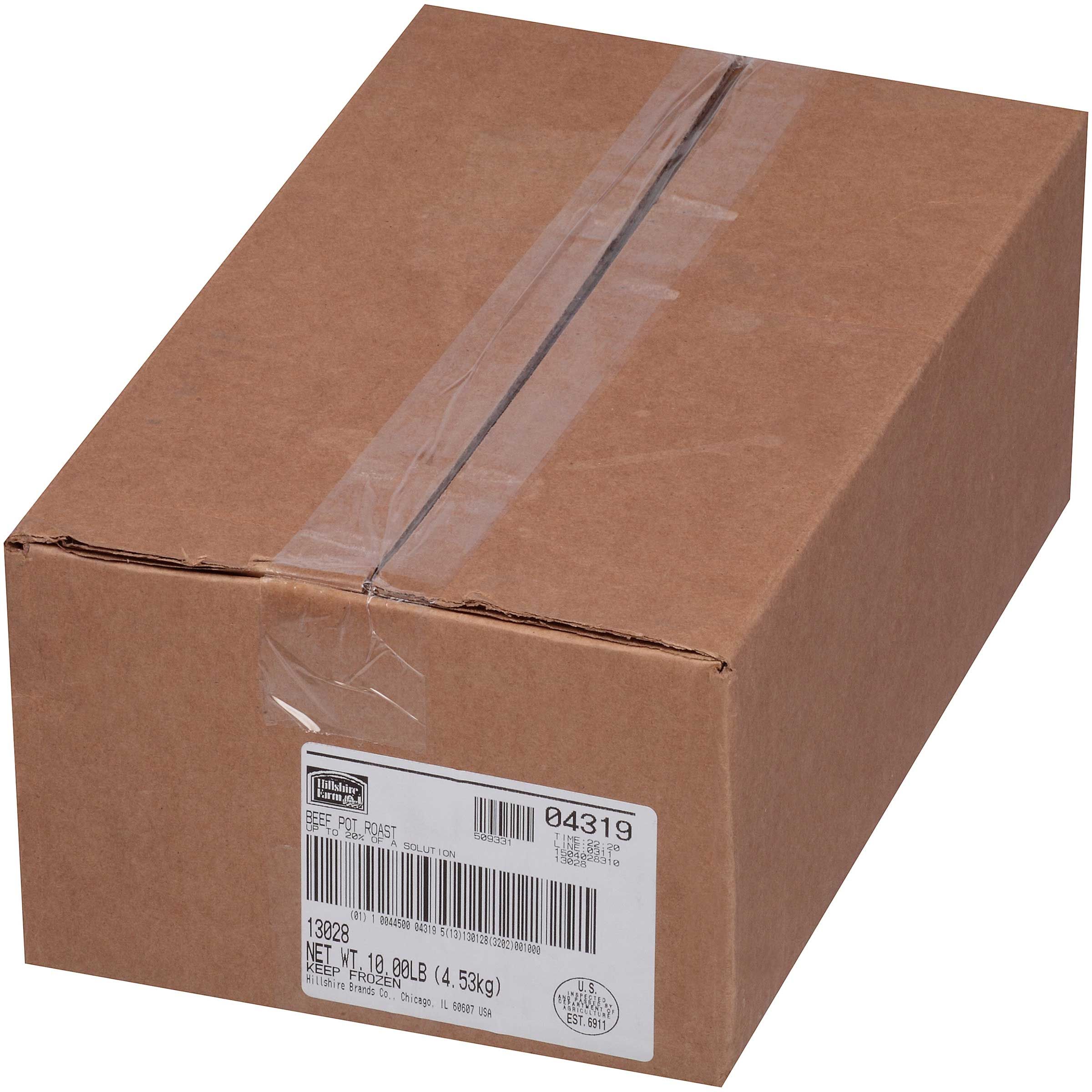 Hillshire Farms Fully Cooked Pot Roasted Beef, 10 Pound
