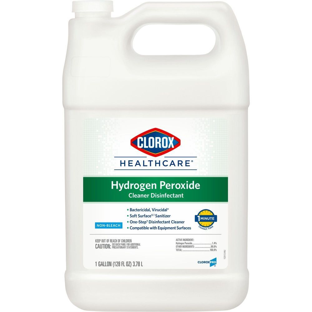 Clorox Healthcare Hydrogen Peroxide Disinfectant Cleaner, 128 Ounce -- 4 Per Case