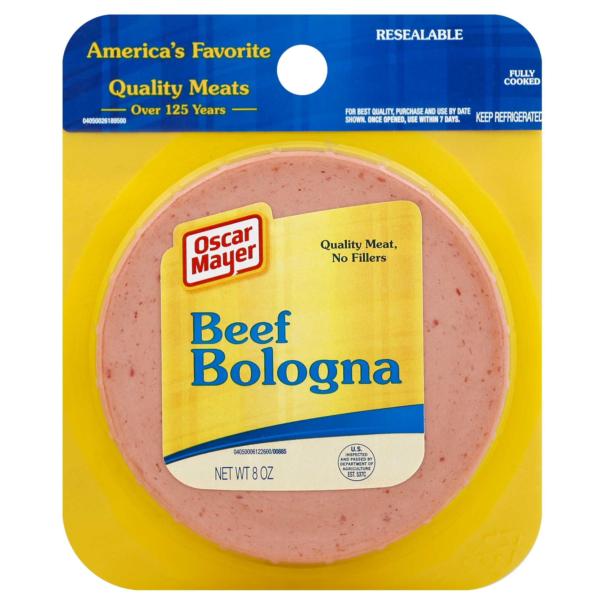 Oscar Mayer Beef Bologna, 8 Ounce -- 12 Per Case