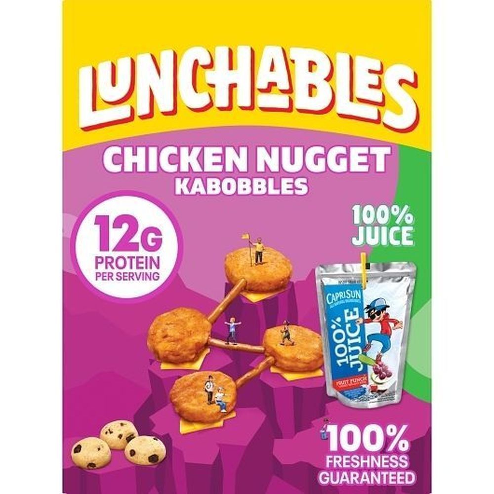 Lunchables Chicken Nugget Kabobble, 9 Ounce -- 8 Per Case