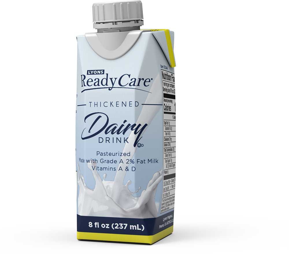Lyons Ready Care Level 3 Honey Thickened Dairy Drink, 8 Fluid Ounce -- 24 Per Case