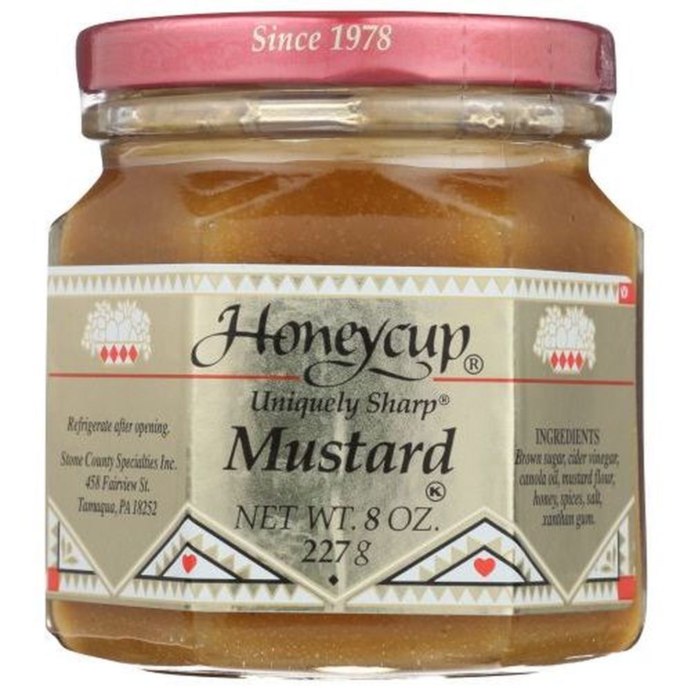 Honeycup Original Mustard, 8 Ounce -- 6 Per Case