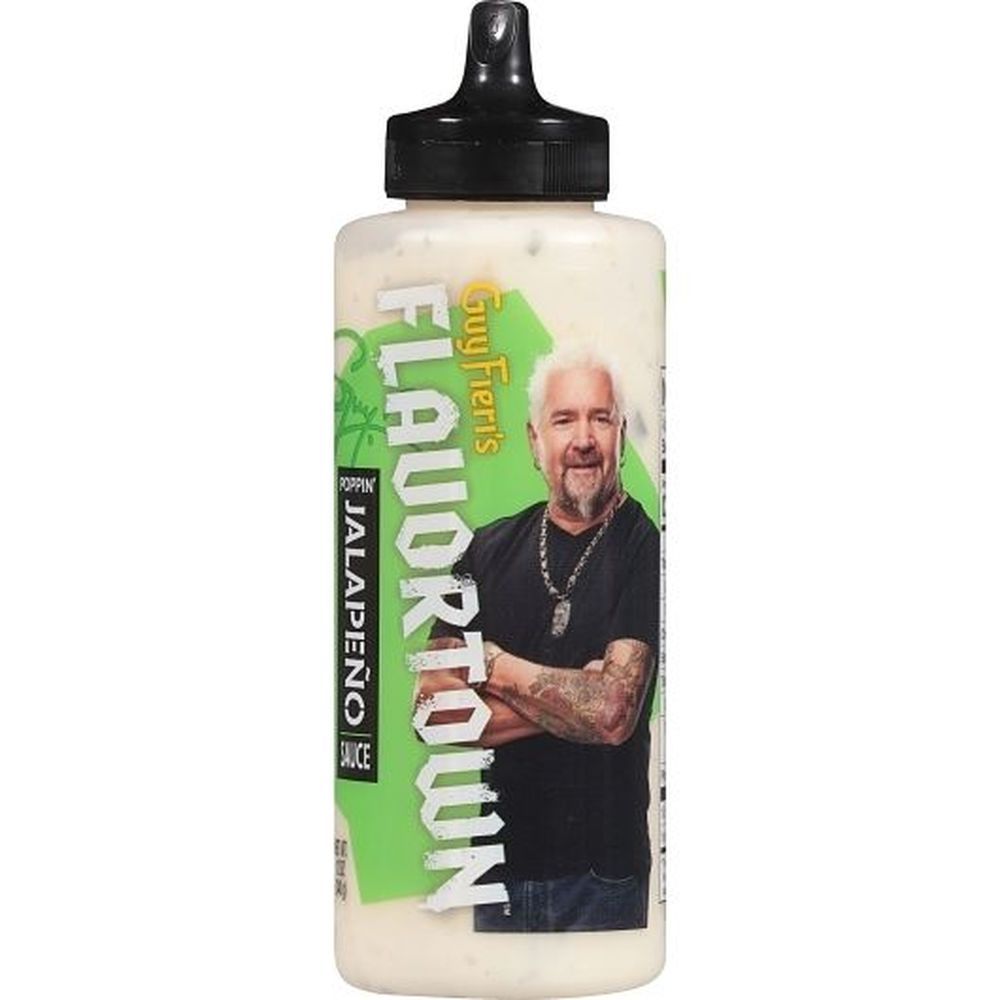Flavortown Poppin Jalapeno Sauce, 12 Fluid Ounce -- 6 Per Case