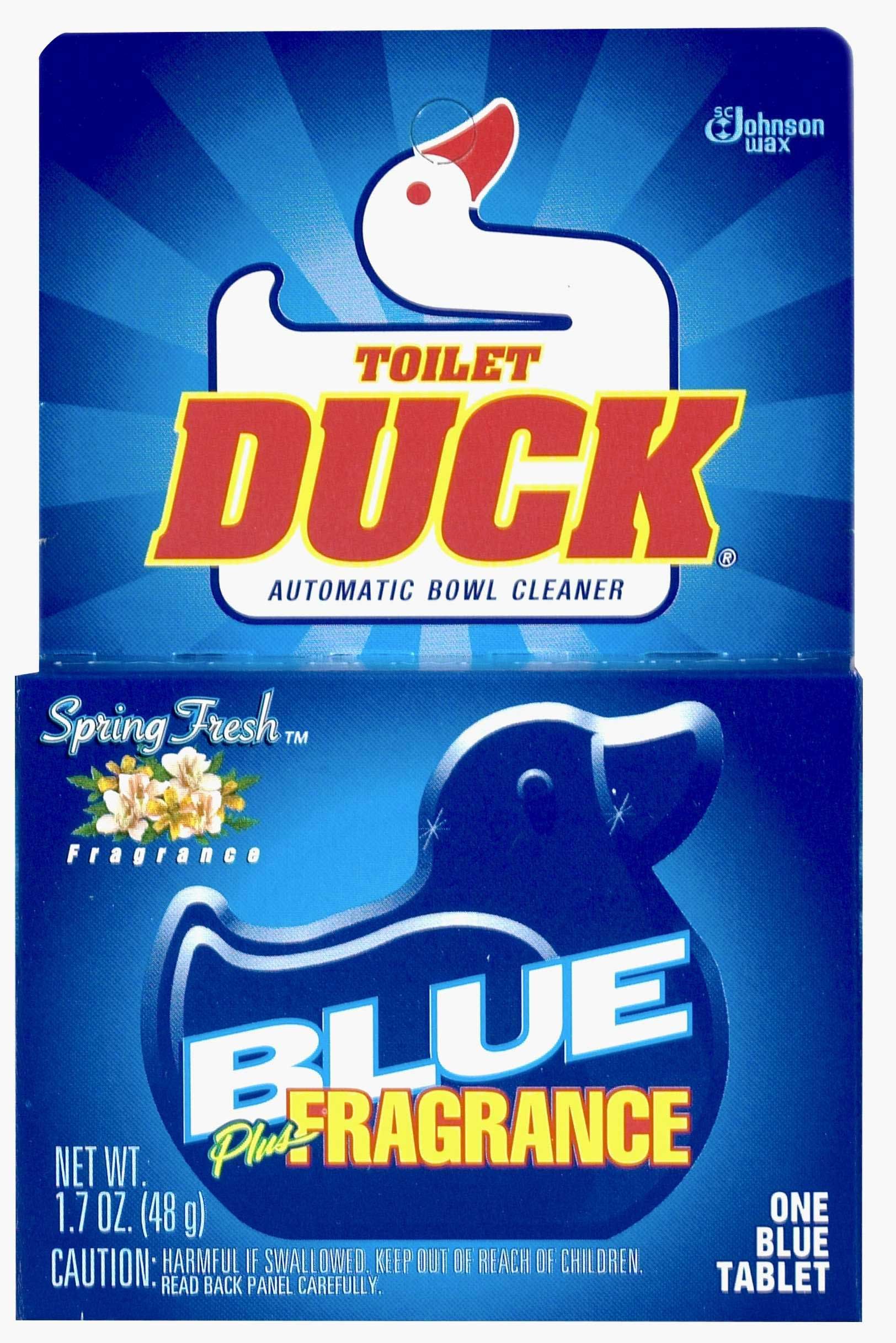 Duck Blue Automatic Toilet Bowl Cleaner, 1.7 Fluid Ounce -- 12 Per Case