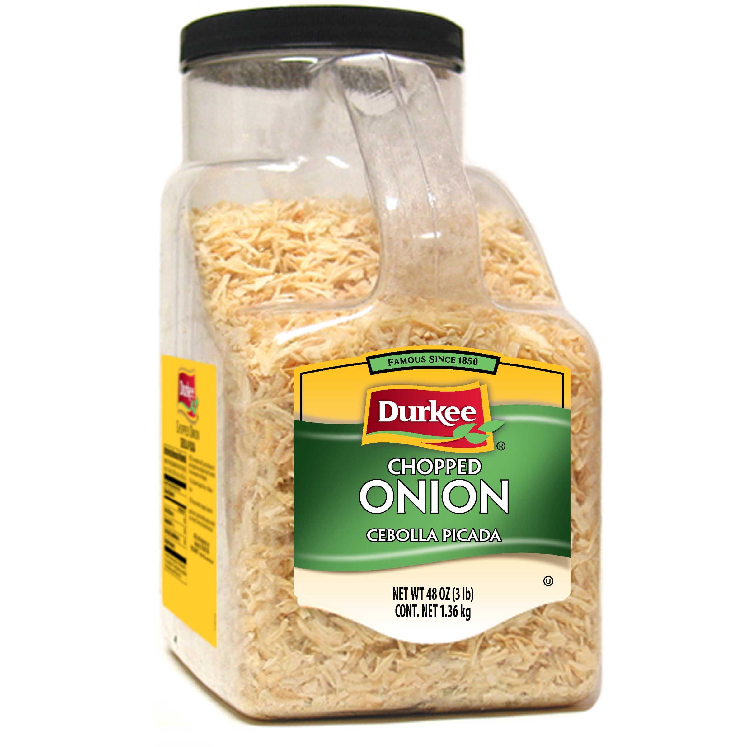Durkee Chopped Onion, 3 Pound