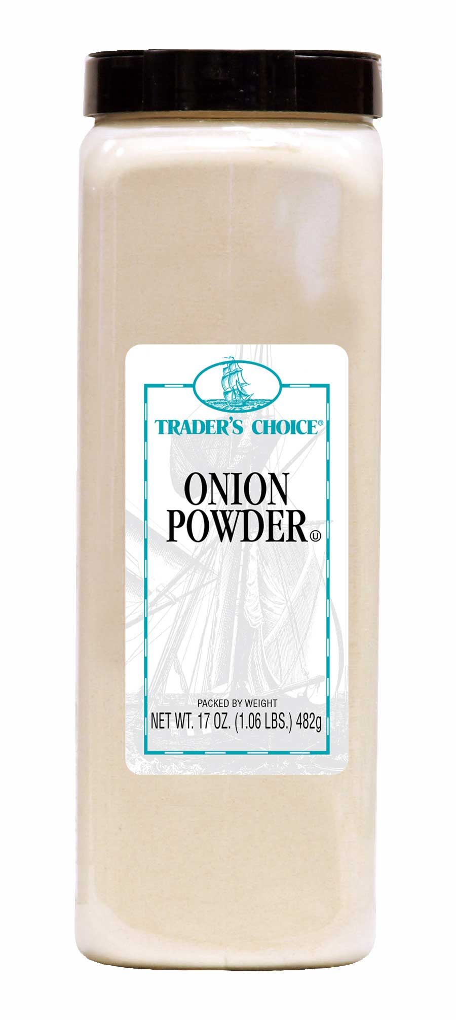 Trader's Choice Onion Powder, 17 Ounce -- 6 Per Case