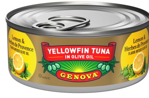 Genova Yellowfin Tuna In Lemon And Herbes De Provence Infused Olive Oil, 5 Ounce -- 12 Per Case