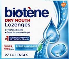 Biotene Dry Mouth Lozenges, 27 Count -- 12 Per Case