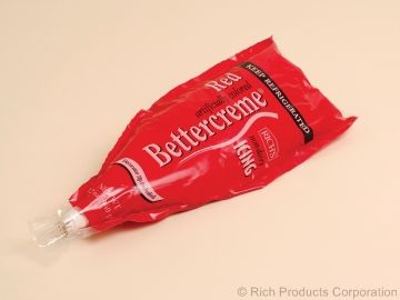 Rich's Bettercreme Pre Whipped Red Icing, 12 Ounce -- 15 Per Case