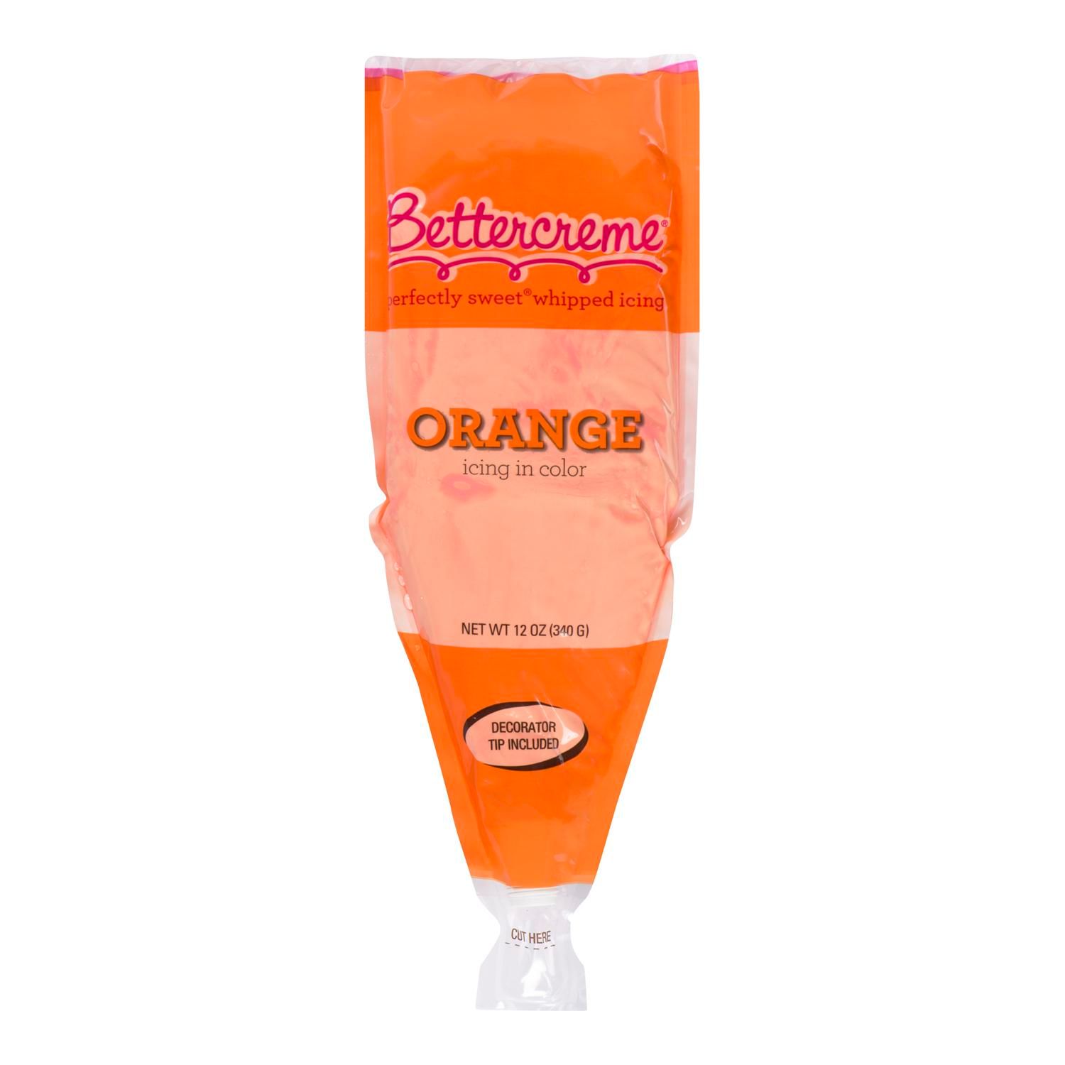Rich's Bettercreme Pre Whipped Orange Icing, 12 Ounce -- 15 Per Case