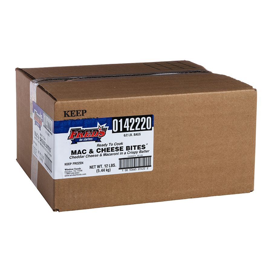 Fred's Macaroni And Cheese Bite, 2 Pound -- 6 Per Case