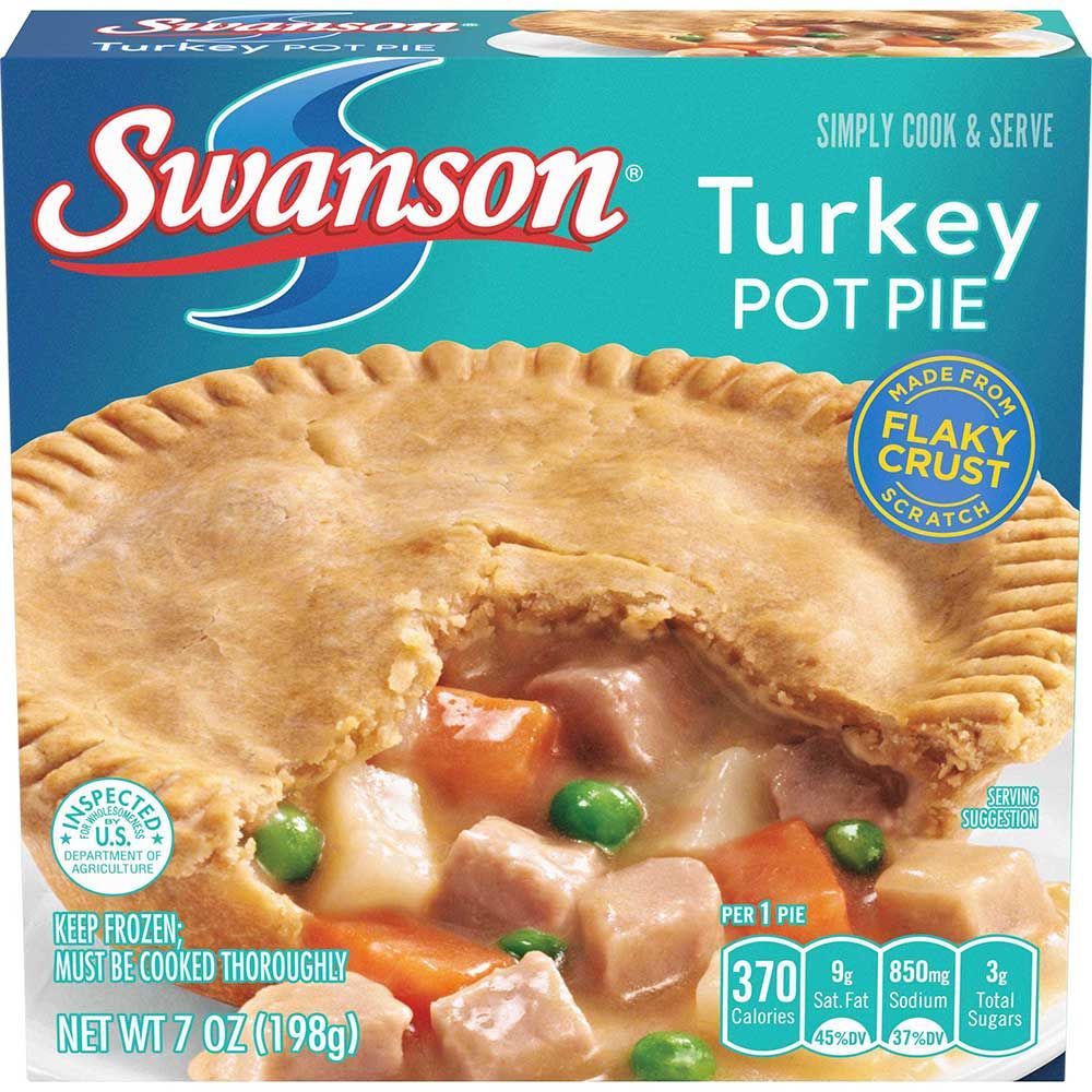 Swanson Classic Turkey Pot Pie, 7 Ounce -- 24 Per Case