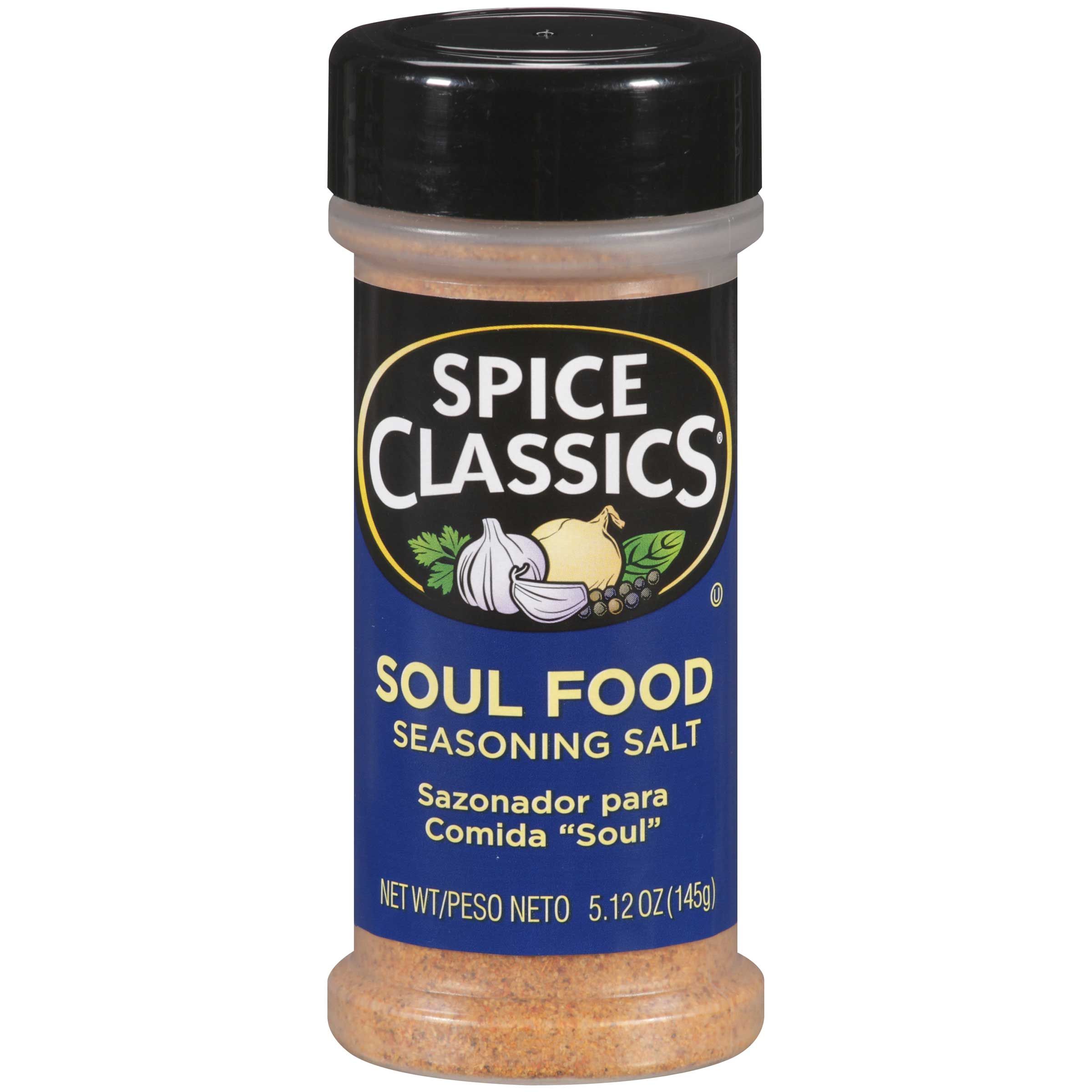 Spice Classics Soul Food Seasoning Salt, 5.12 Ounce -- 12 Per Case