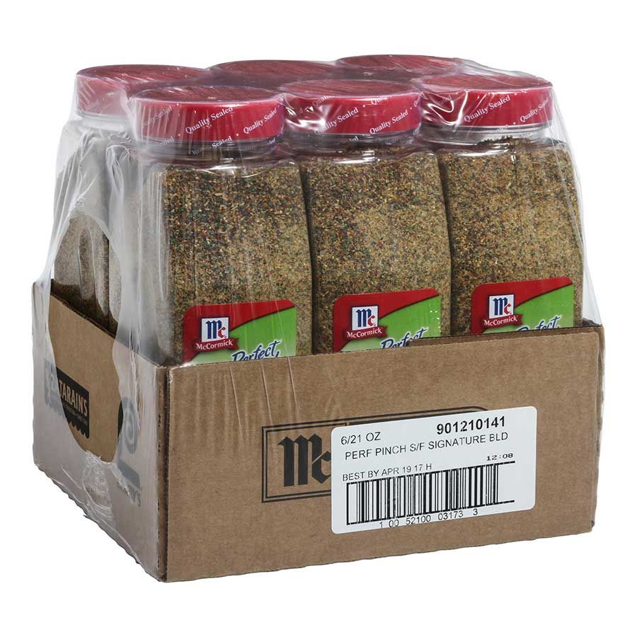 Perfect Pinch Signature Salt-free Seasoning, 21 Ounce -- 6 Per Case