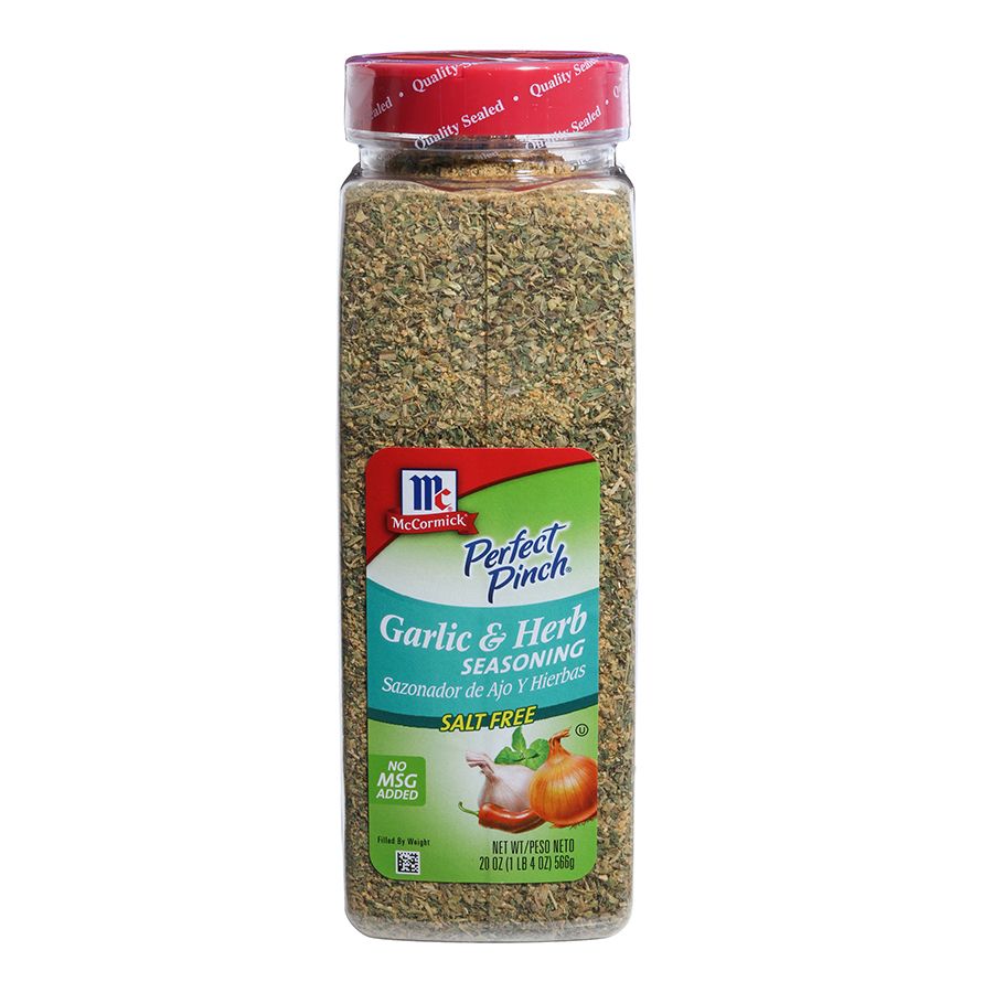 Perfect Pinch Garlic & Herb Salt-free Seasoning, 19 Ounce -- 6 Per Case