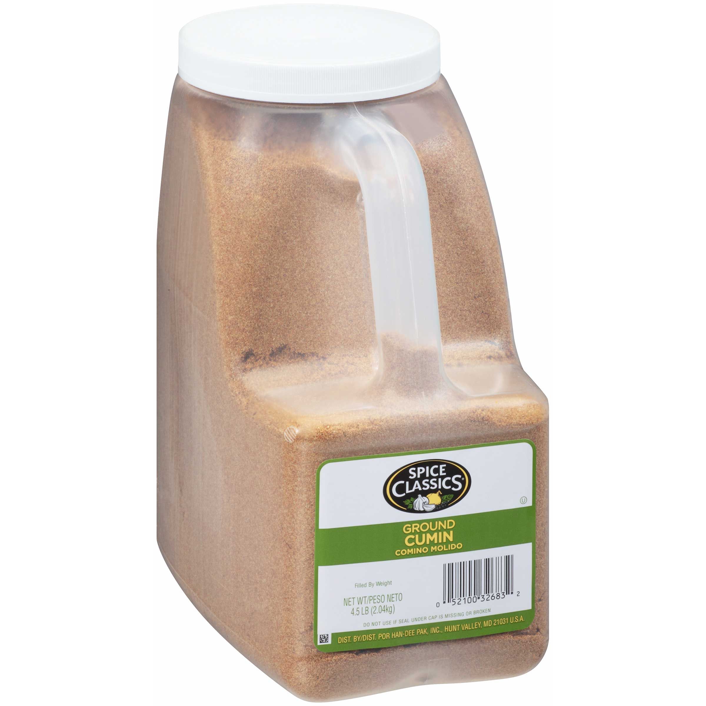 Spice Classics Ground Cumin, 4.5 Pound -- 3 Per Case