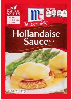 Mccormick Hollandaise Sauce Mix, 1.25 Ounce -- 12 Per Case