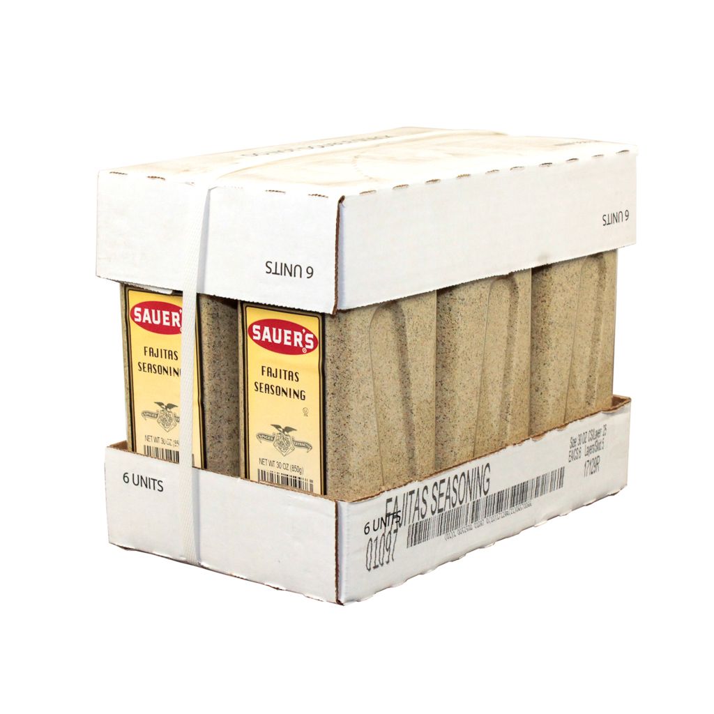 Sauer Fajitas Marinade And Seasoning, 30 Ounce -- 6 Per Case