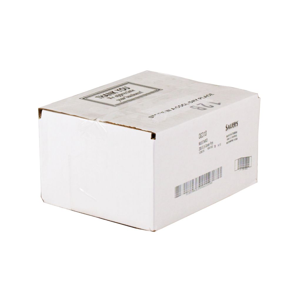 Sauer Mustard, 5.5 Gram -- 200 Per Case