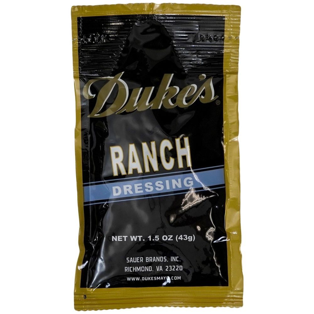 Duke's Ranch Dressing, 1.5 Ounce -- 60 Per Case