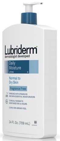 Lubriderm Fragrance Free Daily Moisture Lotion, 24 Fluid Ounce -- 12 Per Case