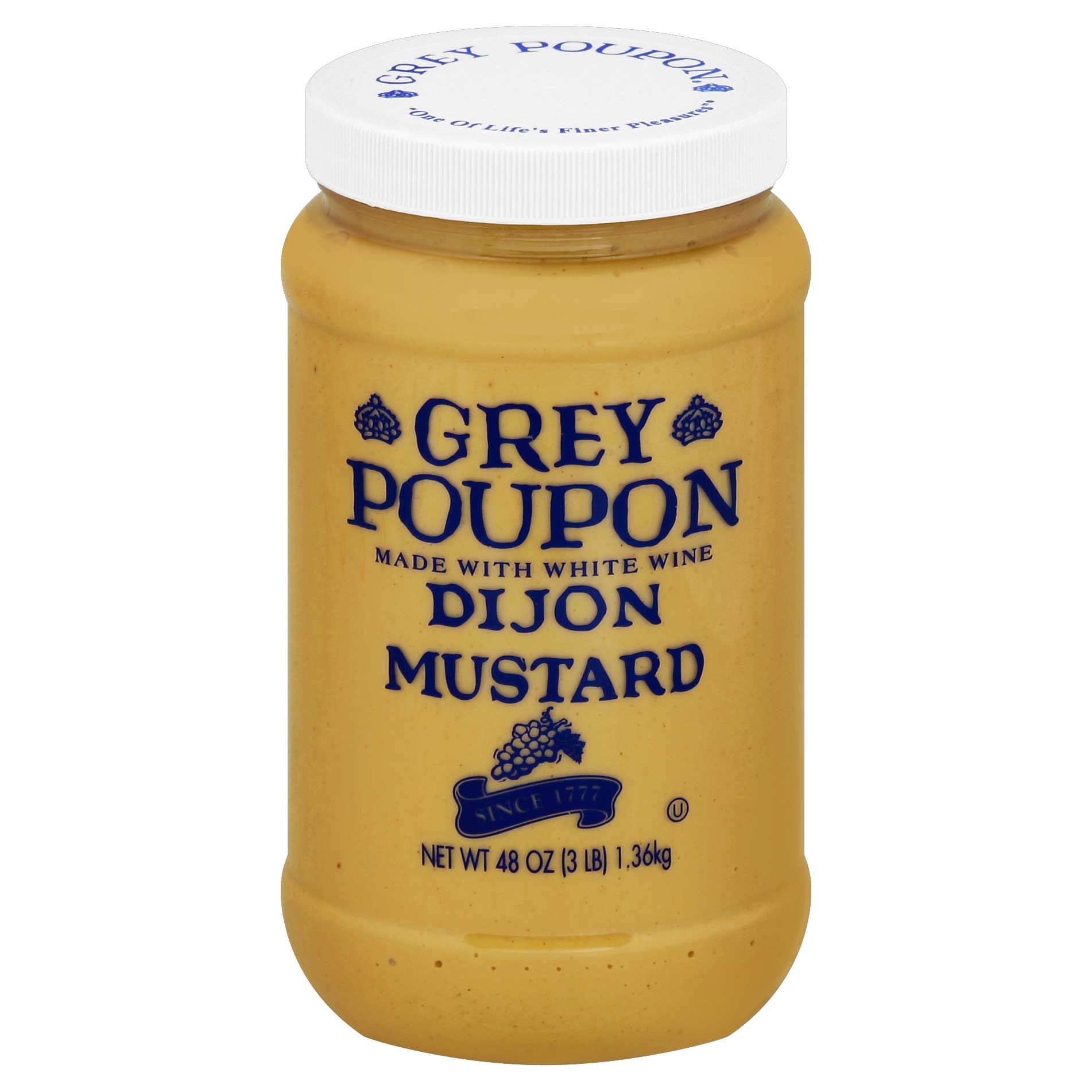 Grey Poupon Classic Dijon Mustard, 48 Ounce -- 6 Per Case
