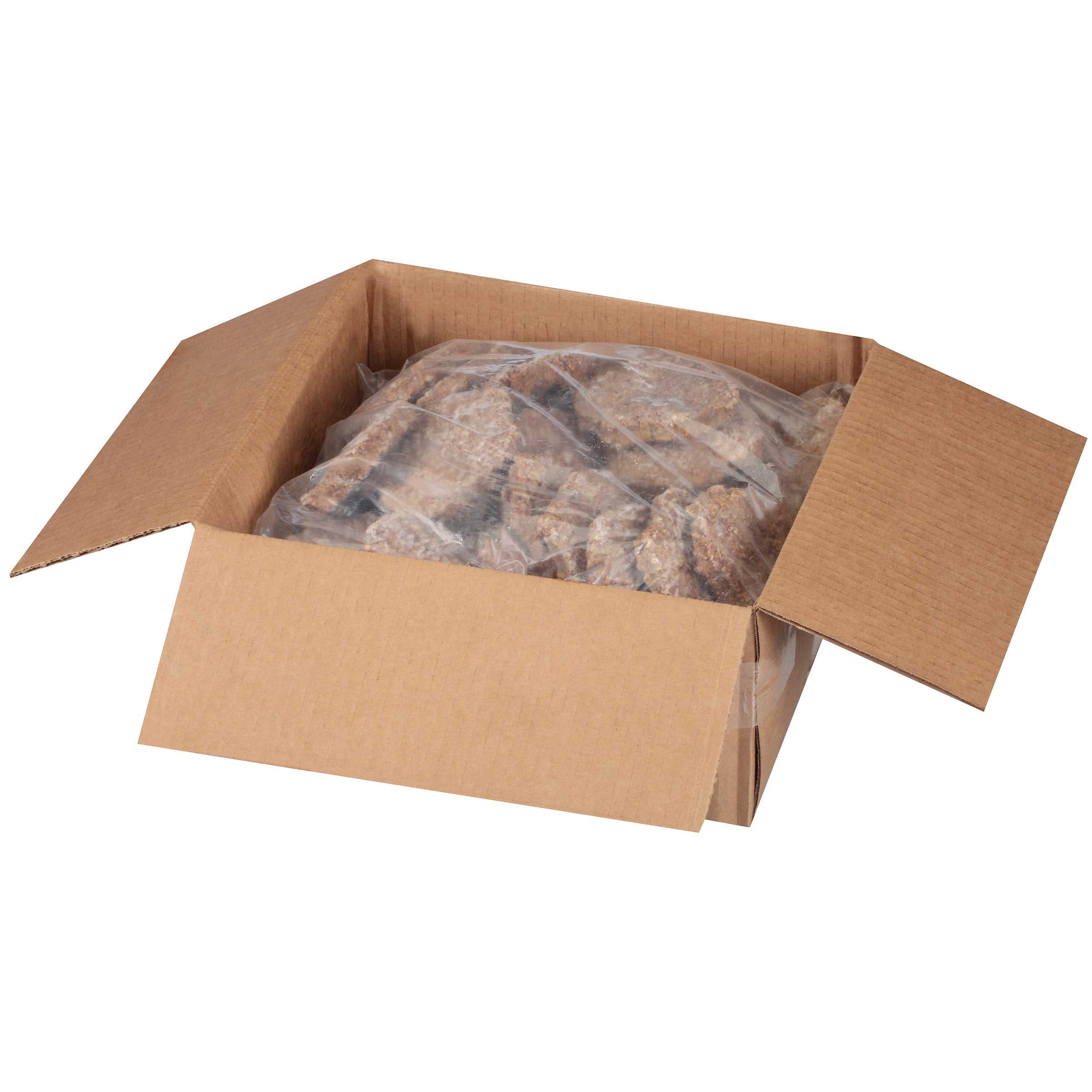 Ball Park 4 Ounce Fully Cooked Flame Grilled Beef Burger, 10 Pound