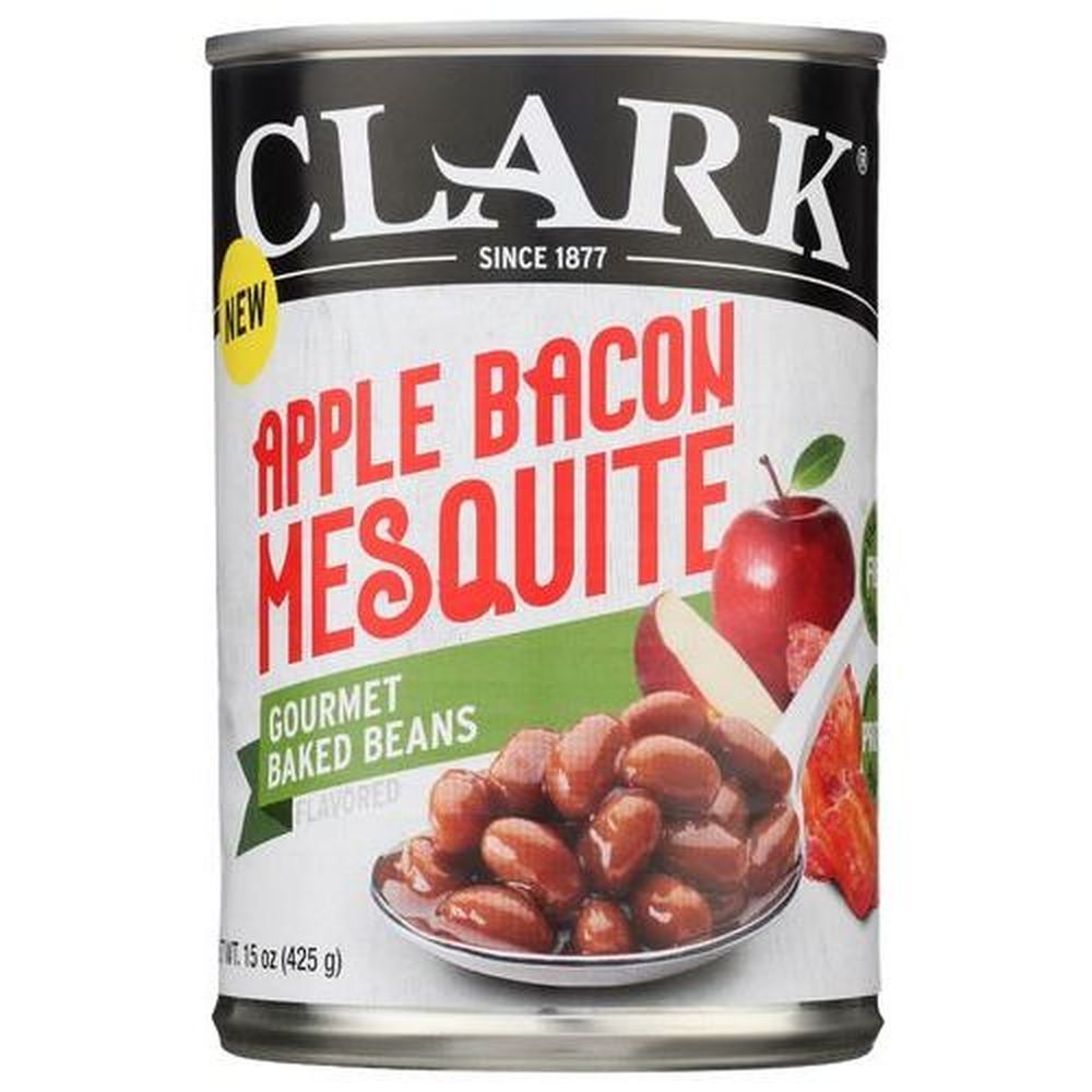 Clark Apple Bacon Mesquite Baked Beans, 15 Ounce -- 6 Per Case