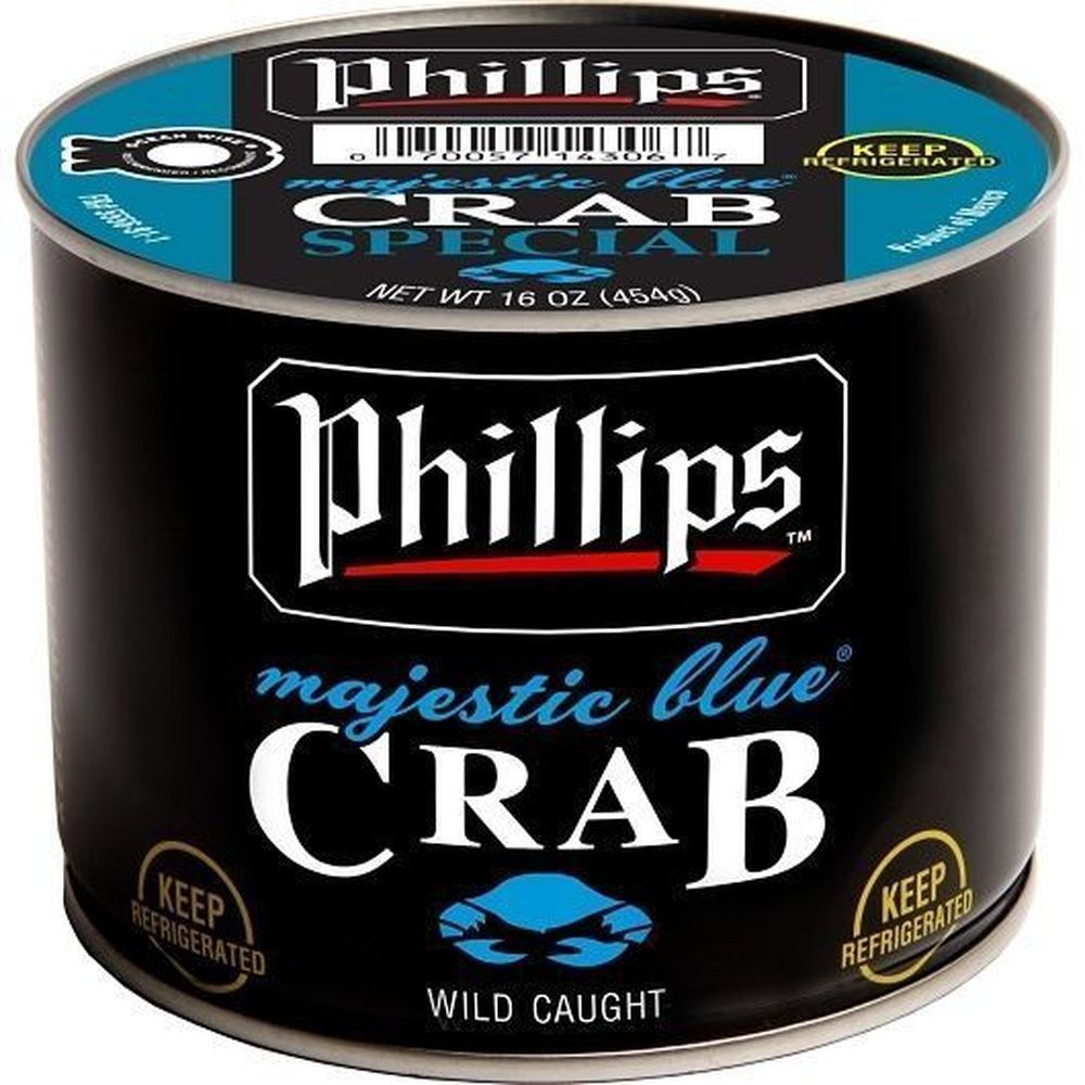 Majestic Blue Special Crab Meat, 1 Pound -- 6 Per Case