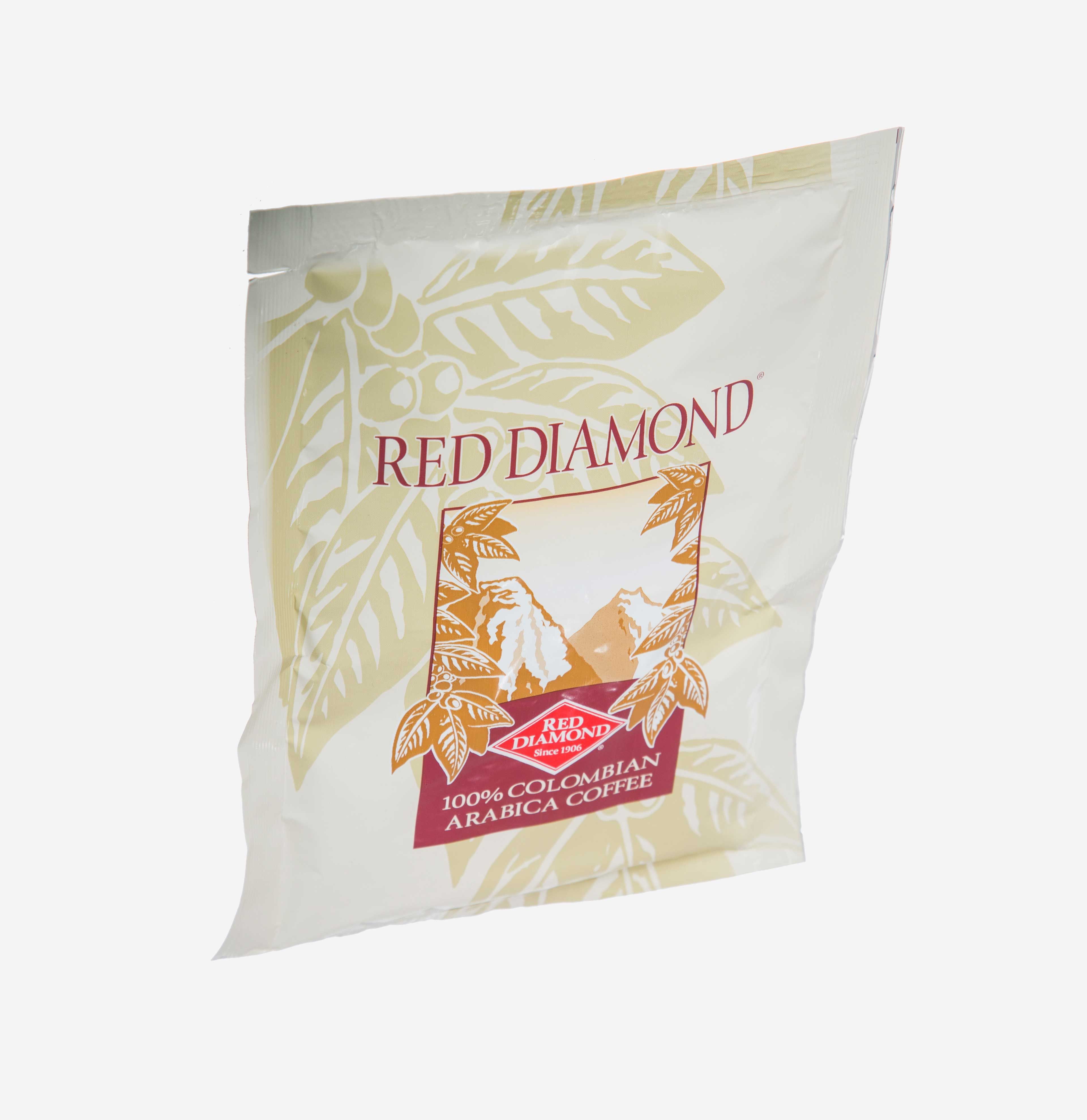 Red Diamond 100 Percent Columbian Coffee, 2.25 Ounce -- 48 Per Case