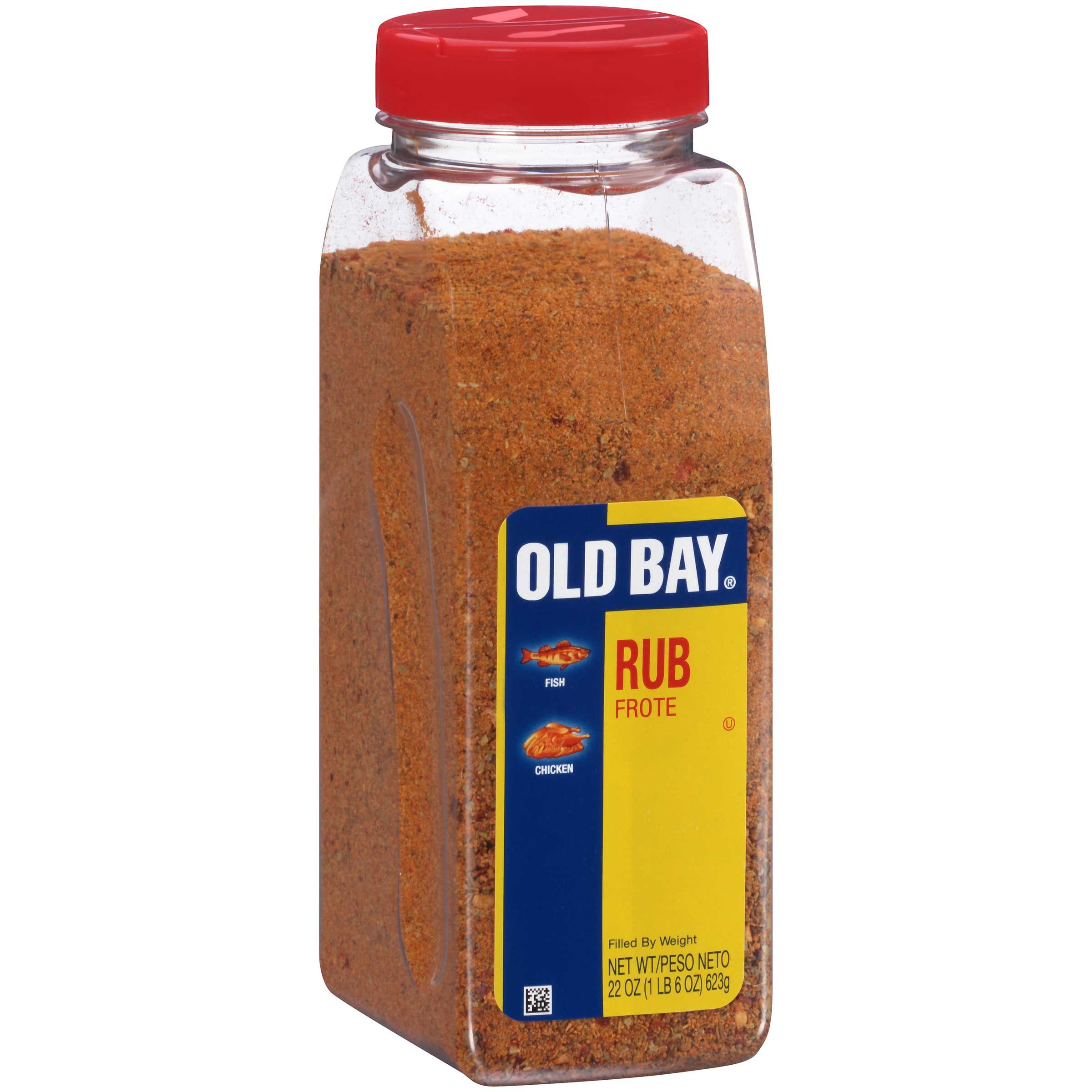 Old Bay Rub, 22 Ounce -- 6 Per Case
