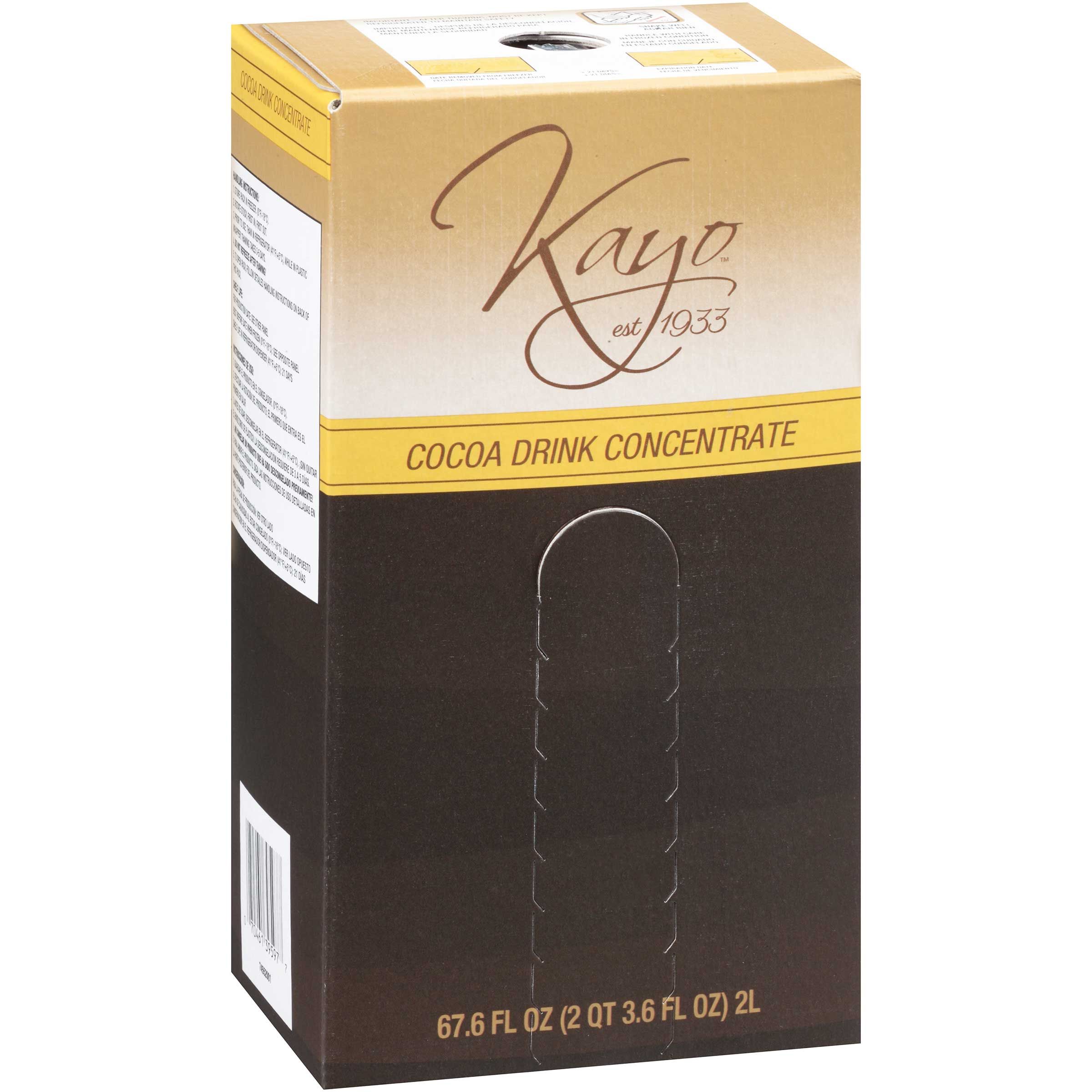 Kayo Concentrate Cocoa Drink, 2 Liter -- 4 Per Case