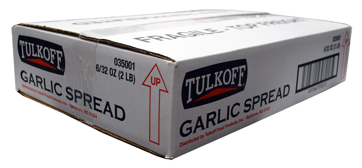Tulkoff Garlic Spread, 2 Pound -- 6 Per Case