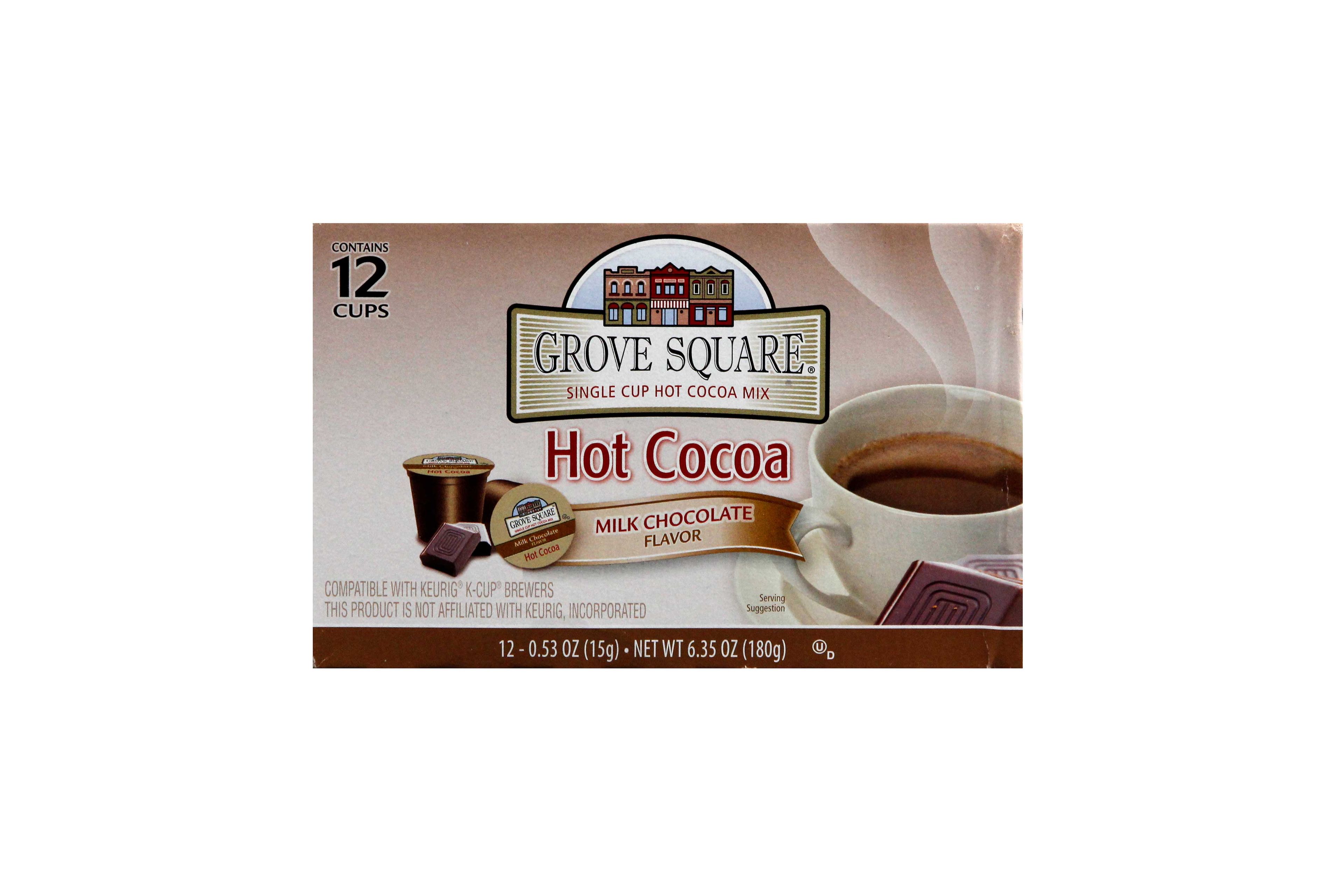 Grove Square Milk Chocolate Hot Cocoa Mix -- 96 Per Case