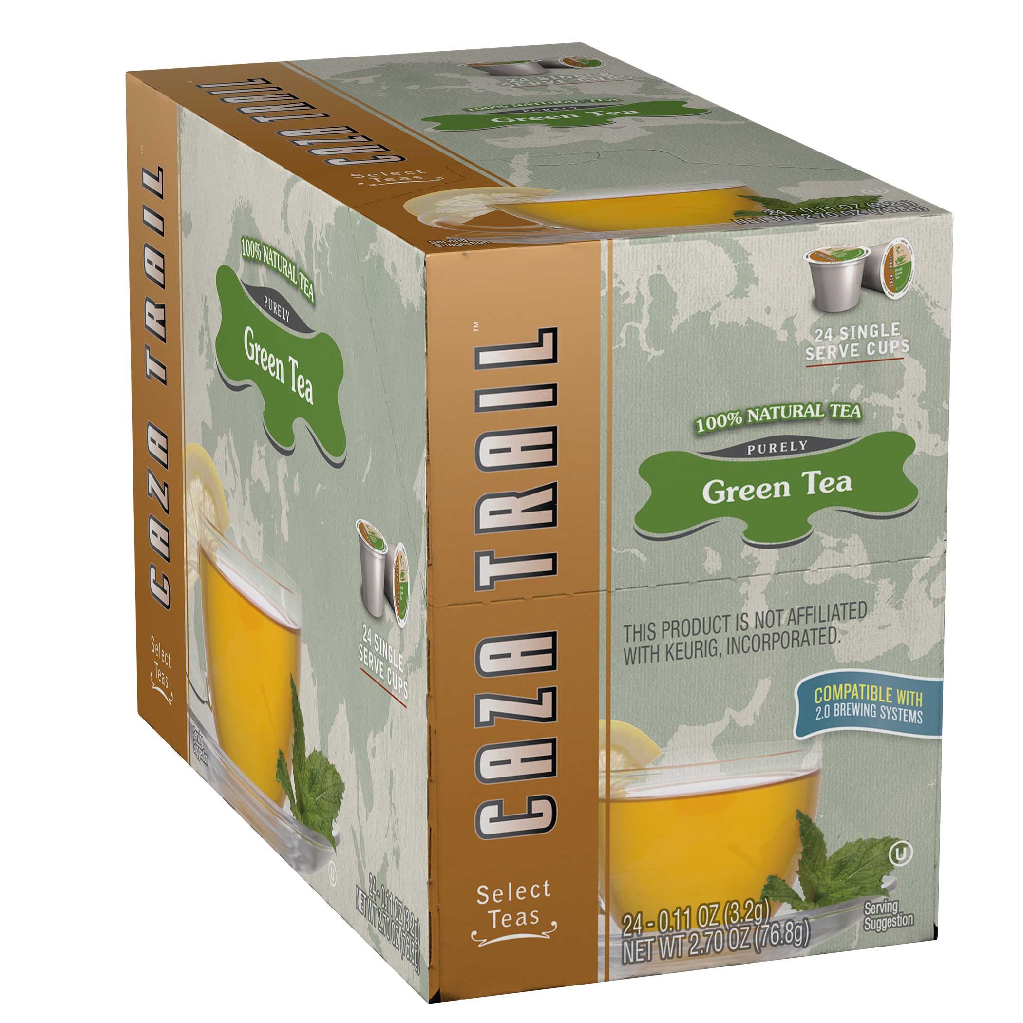 Caza Trail Green Tea, 2.7 Ounce -- 96 Per Case