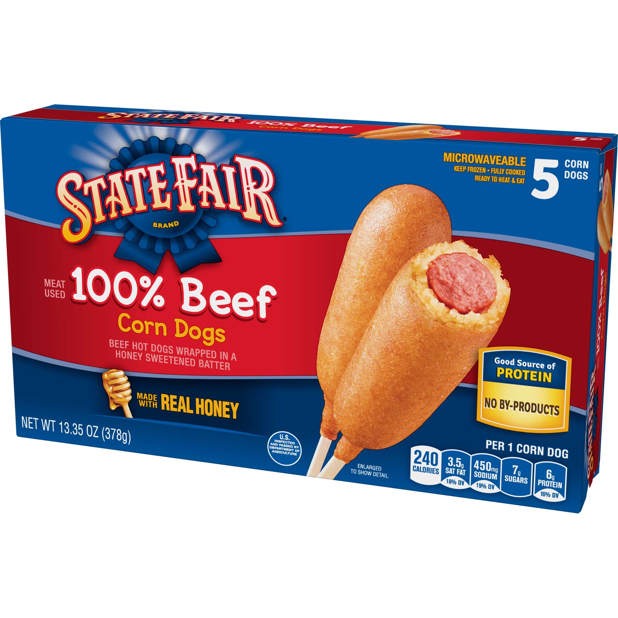 State Fair Beef Corn Dog, 13.35 Ounce -- 12 Per Case