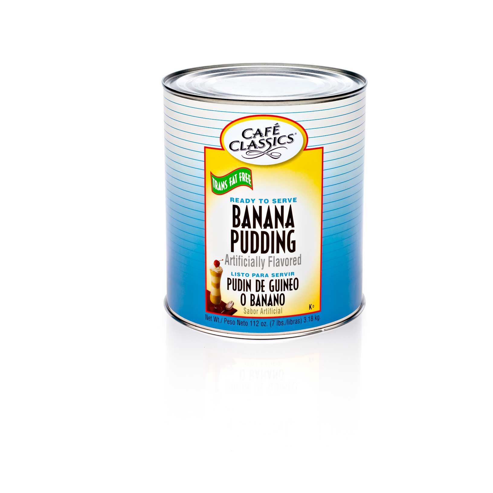 Real Fresh Trans Fat Free Banana Pudding, 7 Pound -- 6 Per Case
