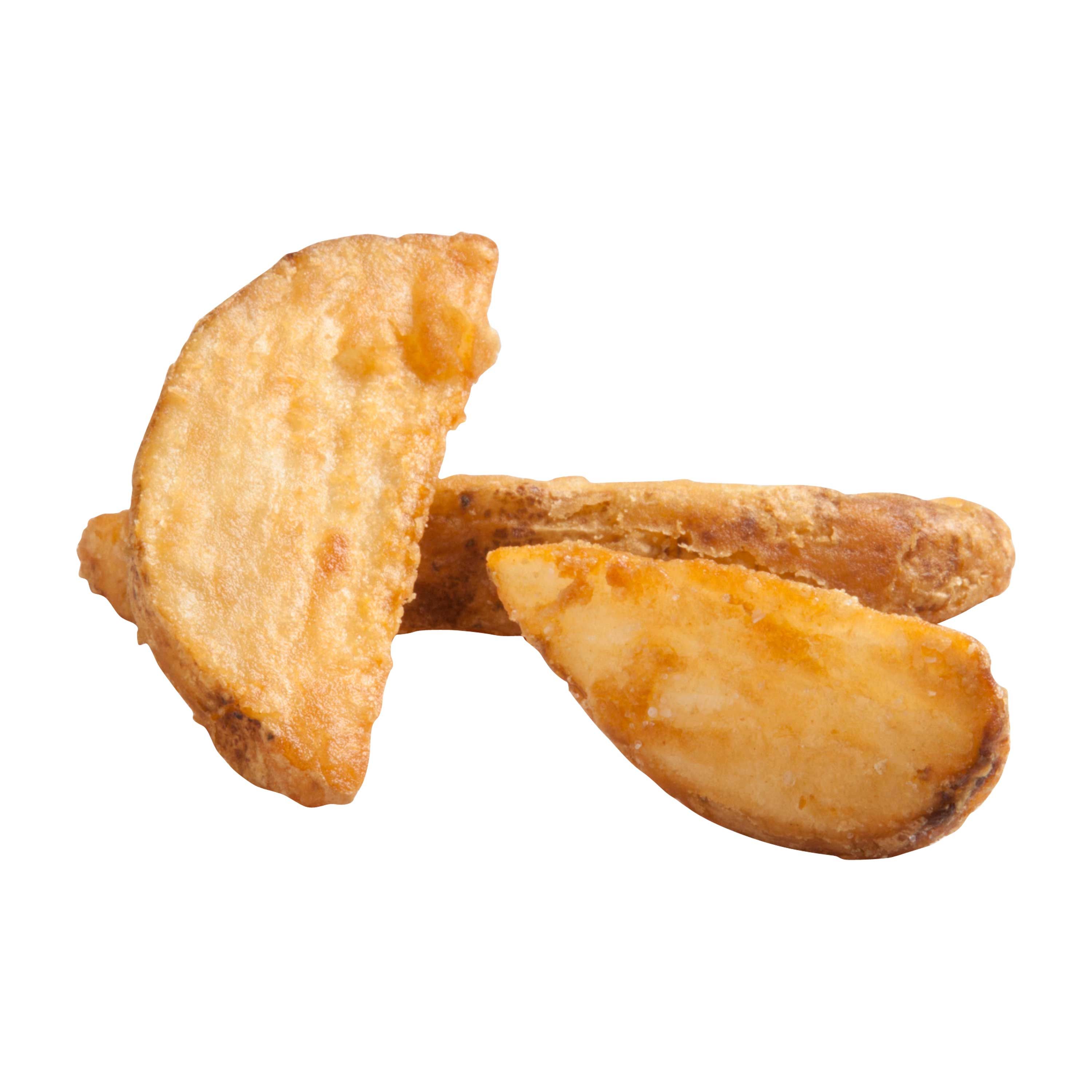 Simplot Megacrunch 10 Crinkle Cut Wedge Fries, 5 Pound -- 6 Per Case