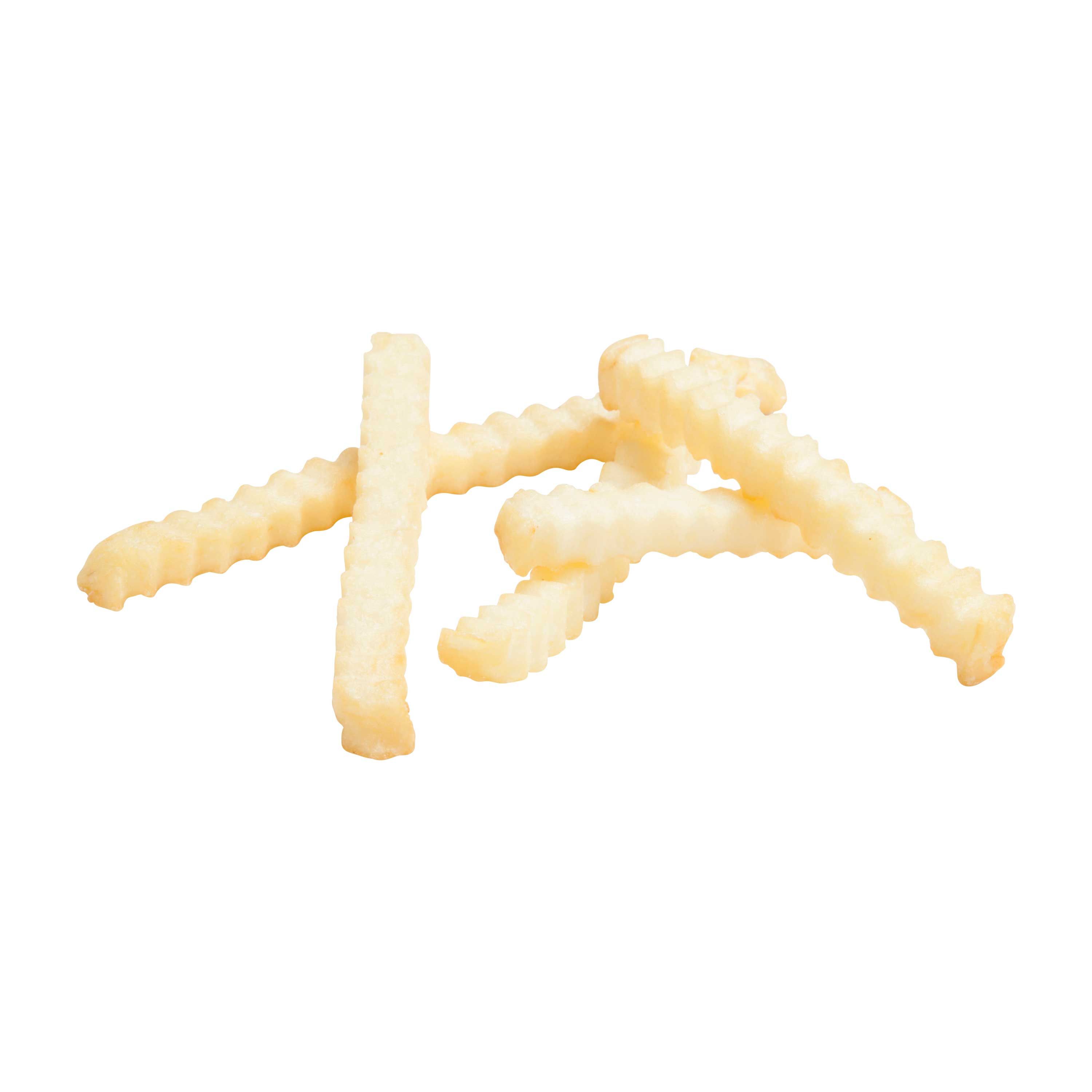 Simplot Blue Ribbon 5/16 Inch Crinkle Cut Potato Fries, 5 Pound -- 6 Per Case