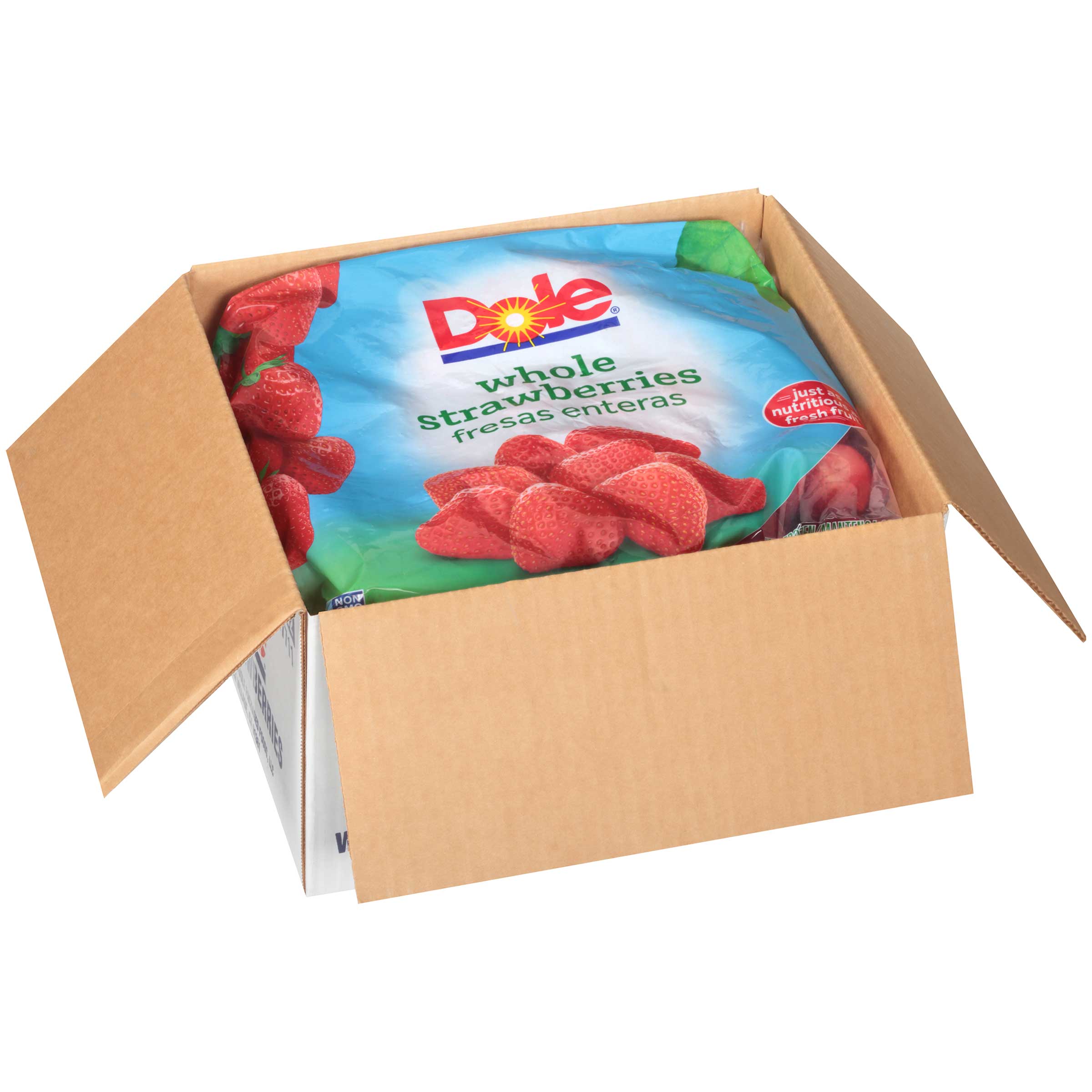 Dole Individual Quick Frozen Strawberry, 5 Pound -- 2 Per Case